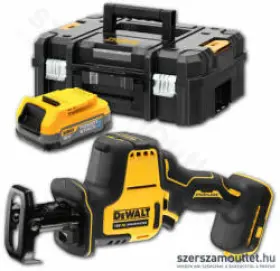 DeWalt DCS369E1T-XJ 18V kompakt szúrófűrész