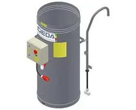 GEDA kúszókábel dobbal 25 m 1500Z/ZP-2