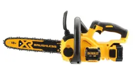 DeWalt DCM565P1-QW  láncfűrész 18V 1 db 5Ah akkumulátorral és töltővel