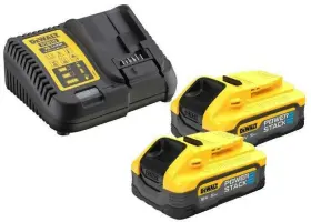 DeWalt DCB1104H2-QW PowerStack akkumulátor + töltő szett 18V 5Ah