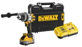 DeWALT DCD1007WW1T-QW ütvefúró-csavarozó 18V 8Ah akkumulátor + töltő TSTAK kofferben