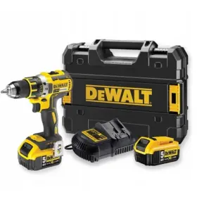DeWalt DCD791P2-QW fúró-csavarozó 18V 2db 5Ah akkumulátor és töltő TSTAK kofferban