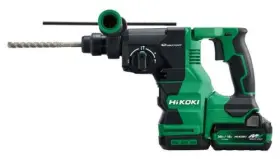 Hikoki DH1826DA-WPZ akkus fúró-vésőkalapács SDS-Plus 18V 2x5,0 Ah